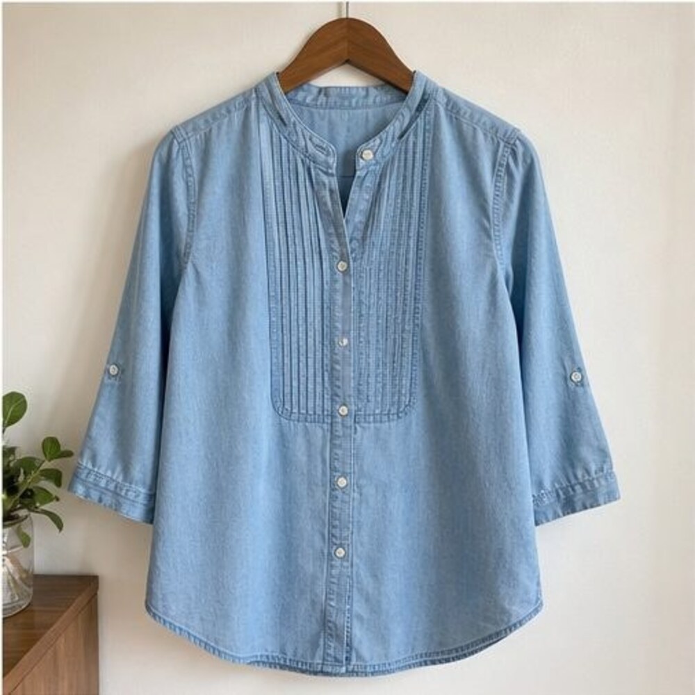 Mauve Tie Neck Blouse